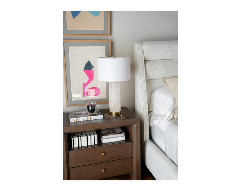 Millie 2 - Drawer Solid Wood Nightstand