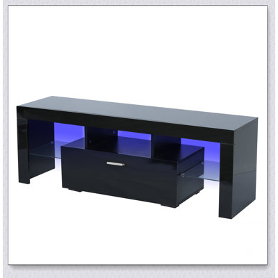 TV Stand with LED Lights