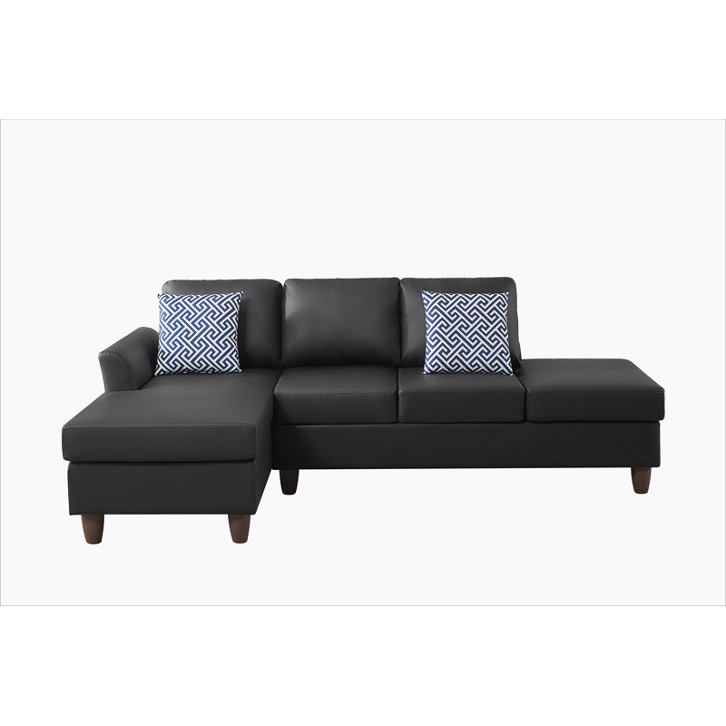 Unités de rangement cachées et coussins décoratifs assortis pour maisons modernes