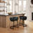 Upholstered Counter Stool-344071485