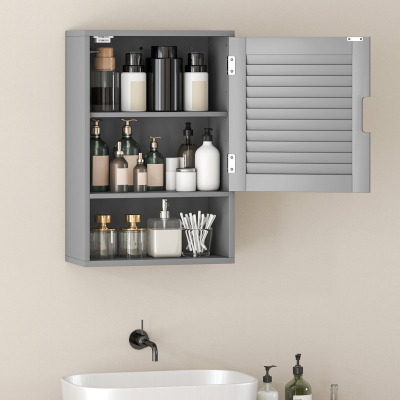 Bathroom Cabinet, Gray