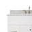 Partham 43'' Single Bathroom Vanity with Carrara Marble Top-67491842