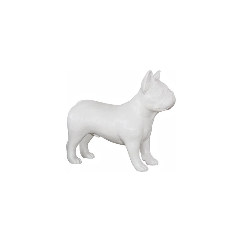 Animals French Bulldog, Gel Coat White