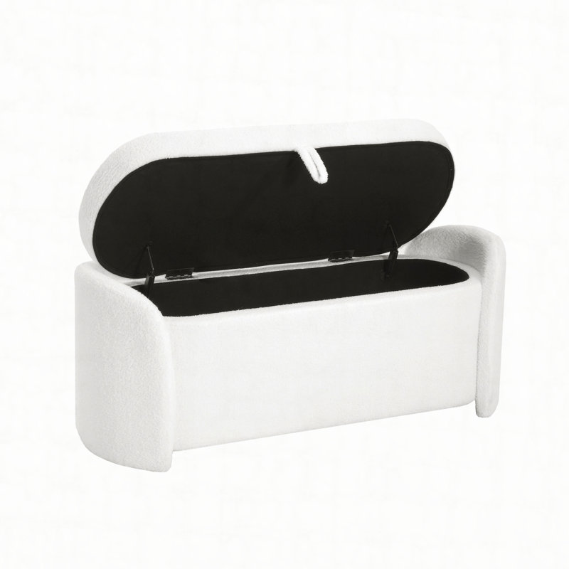 STORAGE OTTOMAN, Boucle