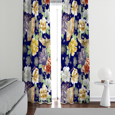 Semi Sheer Curtain Pair