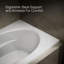 Baignoire de trempage encastrée 72 "x 42" Windward-10979685-101377982