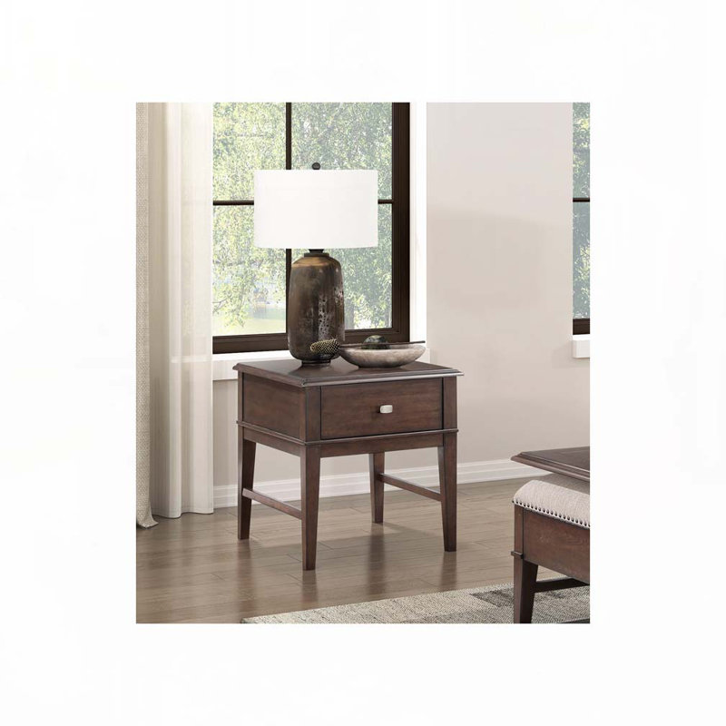 Table basse en bois avec tiroir