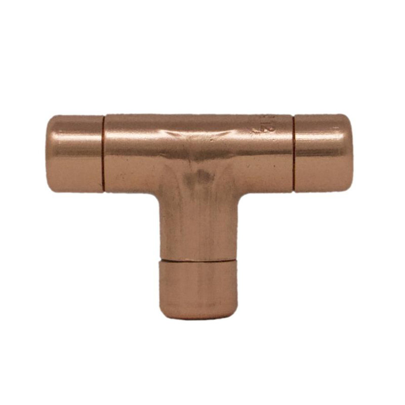 Tee Bar Knob, 3.4cm H x 5.2cm W x 1.2cm D