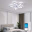 Cleal LED ceiling fan with lighting, creativity 5 -light, quiet dimmable ceiling light with remote control and app