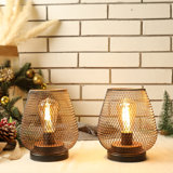 6.7" Battery Powered Outdoor Table Lamp