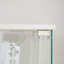 Vitrine à 4 niveaux en verre