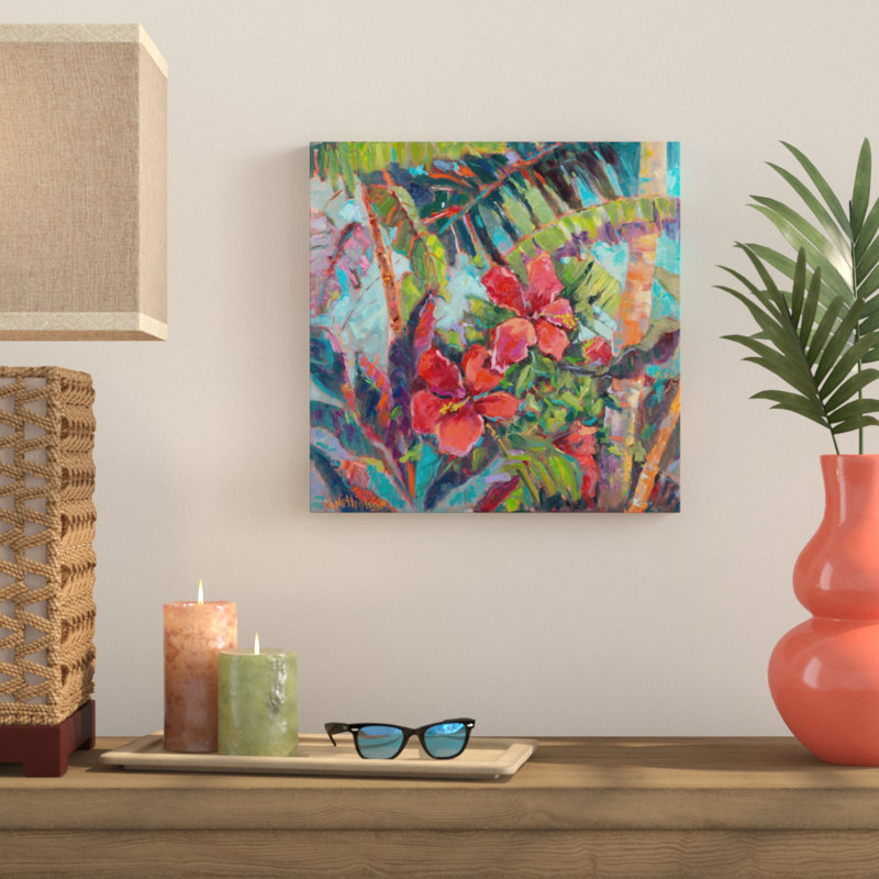 « splash of the tropiques ii », reproduction d’art sur toile tendue