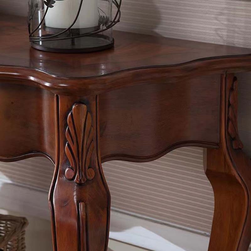 Console américaine de style rétro, H 31,50 po x l 55,1 po x P 17,7 po