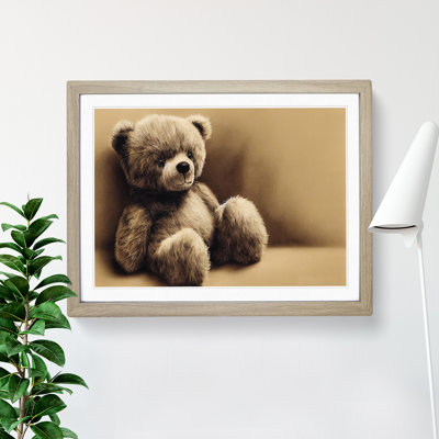 Sensational Teddy Bear - Framed Print