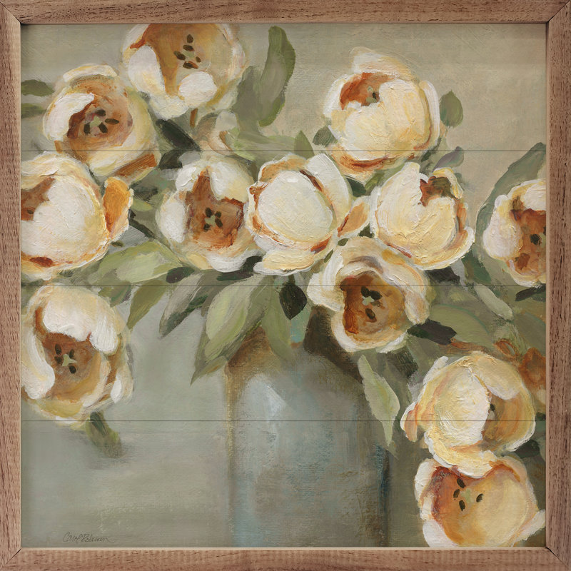 Brilliant Tulips par Carol Robinson, H 12 po x l 12 po