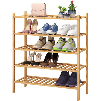 15 Pair Stackable Shoe Rack