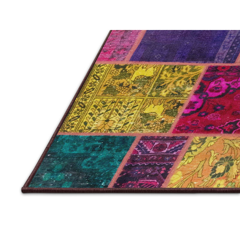 Abstract Indoor Rug, Runner 2' x 5'