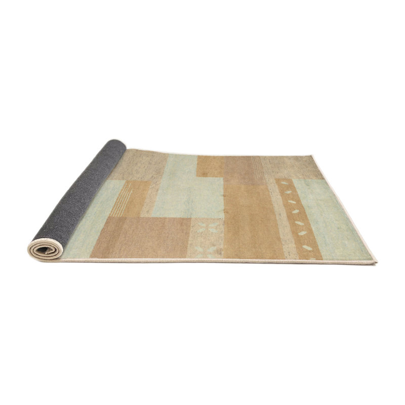 Tapis brun contemporain, Rectangle 6 pi x 9 pi