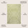 Massimo Bohemian Medallion Textured Weave Green/Cream Indoor/Outdoor Rug