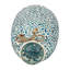 Vase en verre à motifs Artisan-108629804