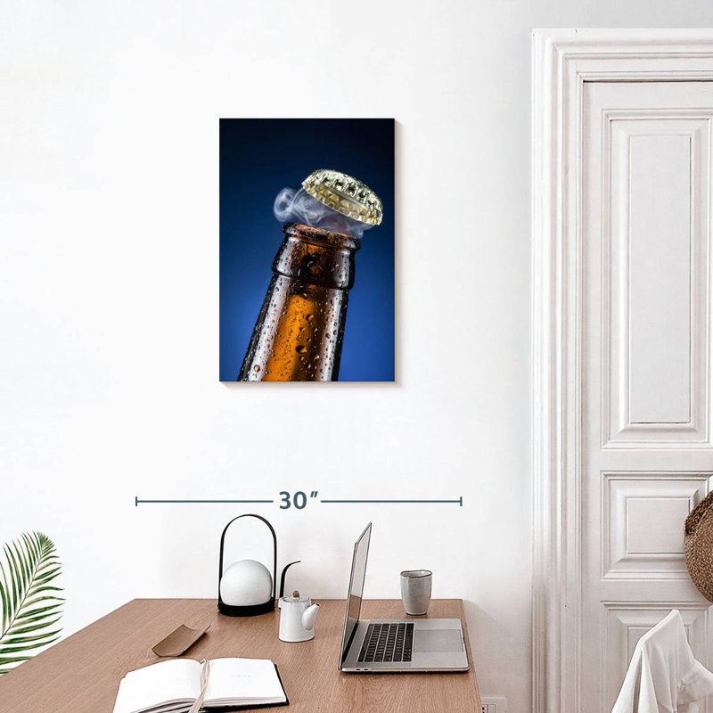 Yarlin Beer Bottle Cap, 24" H x 16" W