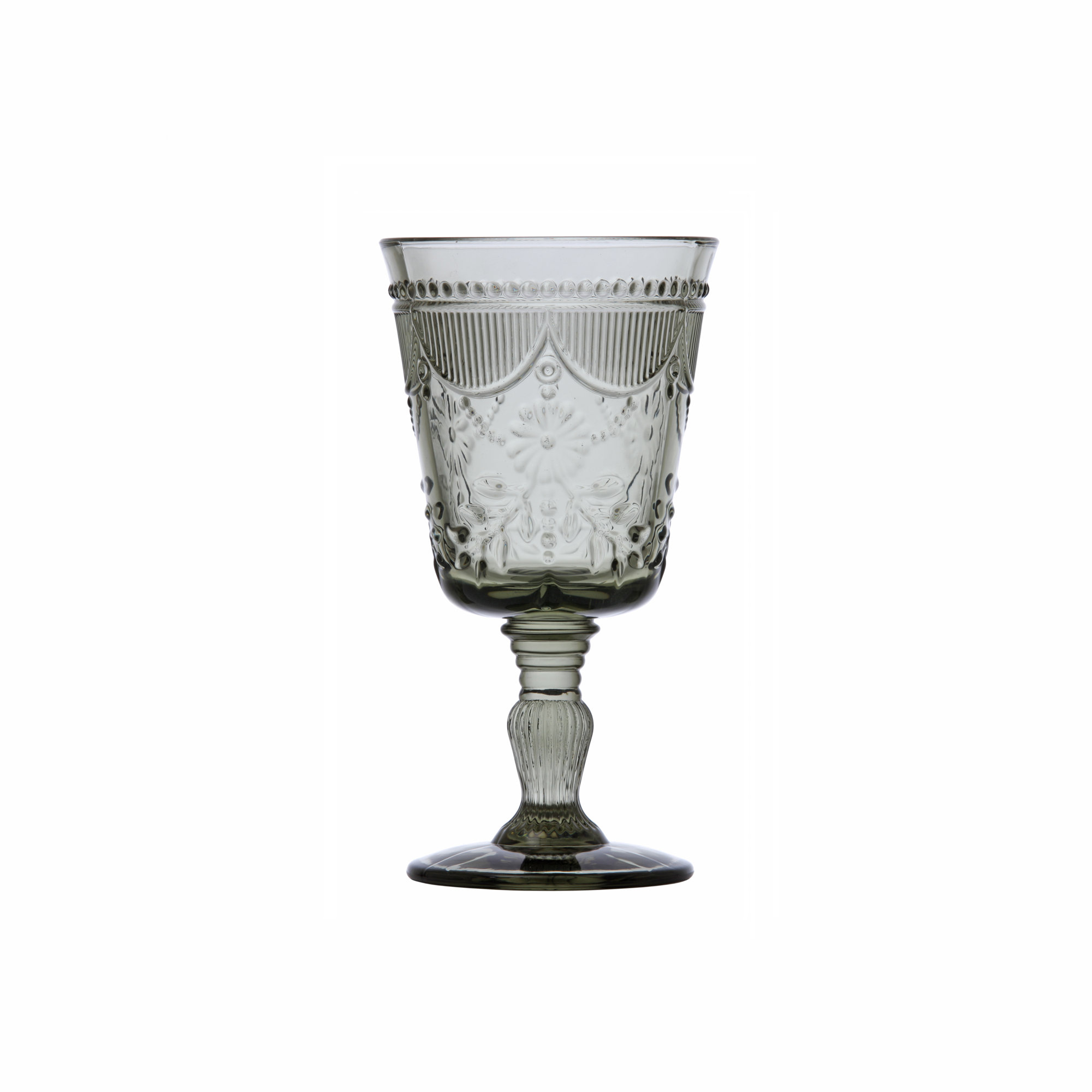 Fortessa Debutante Glass Goblet, Smoke