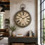 Metal Analog Wall Clock