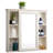 Jizell 30'' W 28'' H Surface Framed Medicine Cabinet Mirror 8 Fixed