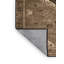 Tapis brun lavable à la machine-1429747343