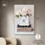Art graphique sur toile crème-107444677-107444673