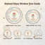 Panneau de fenêtre en verre pour décoration intérieure American Independance USA 250th Anniversary - H 12 po-126676210