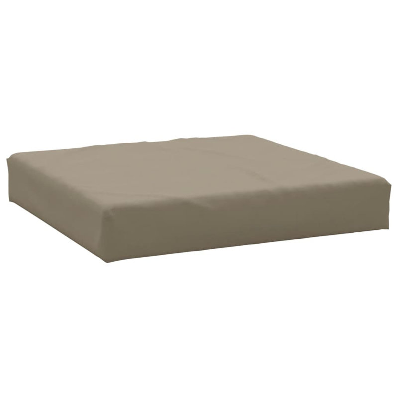 Coussin d'extérieur 100% polyester taupe Oxford, Polyester - taupe