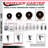 Phenolic Swivel Bolt Hole Caster with Total Lock Brake