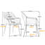 Chaise de salle à manger Carlean-86811954