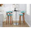 Tabouret de bar pivotant 29,25 po Gardenia-93570899