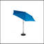 Parasol de table d'extérieur de qualité supérieure de 9 pi avec parasol inclinable et manivelle, parasol de marché 6 côtes robustes, terrasse, cour, piscine (base non incluse)-1007737978
