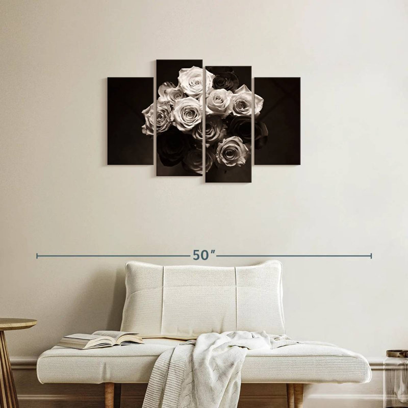 Bouquet de roses Harnek, H 22 po x l 36 po