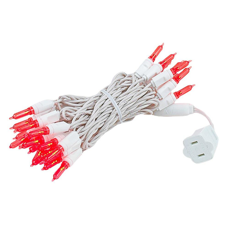 35 lumières de chaîne de lumière, Rouge