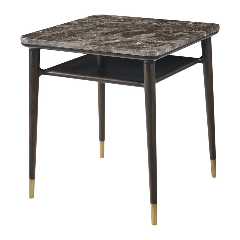 Ashburton Place Square Marble Top Side Table