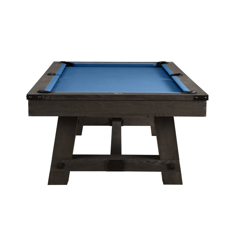 Table de billard en ardoise Playcraft Yukon avec installation professionnelle incluse, Bleu académie