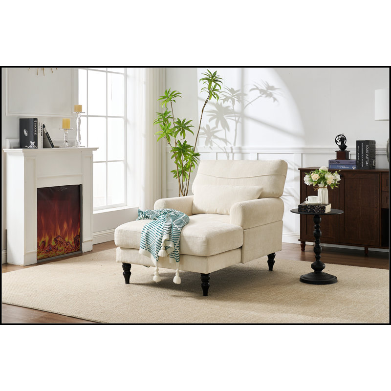Méridienne moderne, fauteuil inclinable rembourré de loisirs d'intérieur, canapé-lit pour chambre à coucher, salon, bureau et bureau