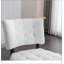 Fauteuil d'appoint capitonné avec sièges surdimensionnés