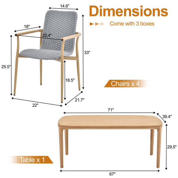Dimensions du produit