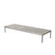 Lawrey 26'' Outdoor Anodized Aluminum Chaise Lounge Set with Table