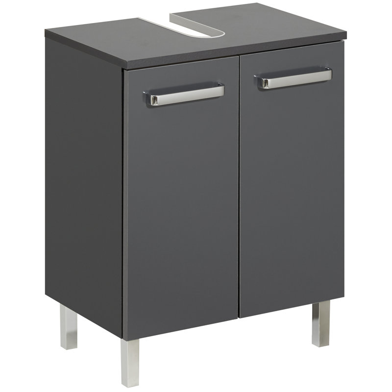 50cm Bathroom Vanity Base Only in Anthracite