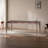 Simple large rectangular dining table-102025393