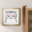Chouette - peinture encadrée-1784638890-1784638895