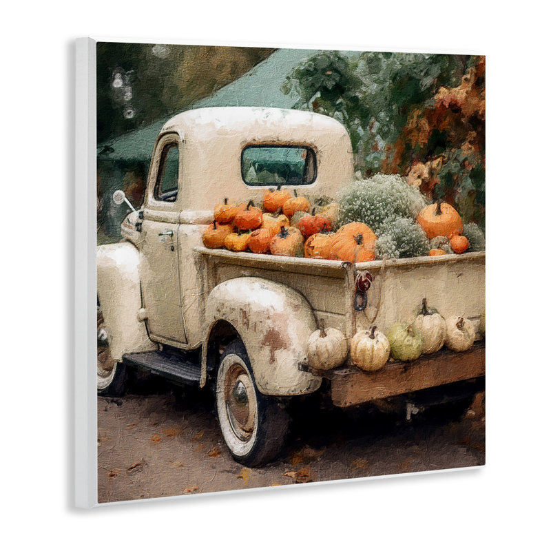 Camion citrouille et gourde par Riley B