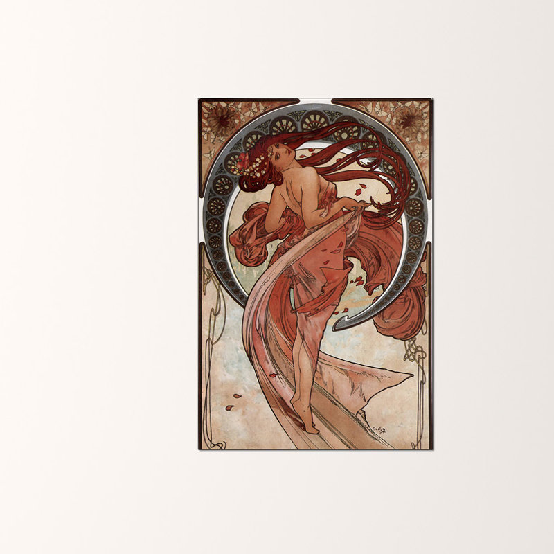 Mucha Alphonse - Wrapped Canvas Print, 90cm H x 60cm W x 1.8cm D