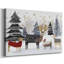 Christmas Holiday Arts - Toile tendue avec châssis-877368222